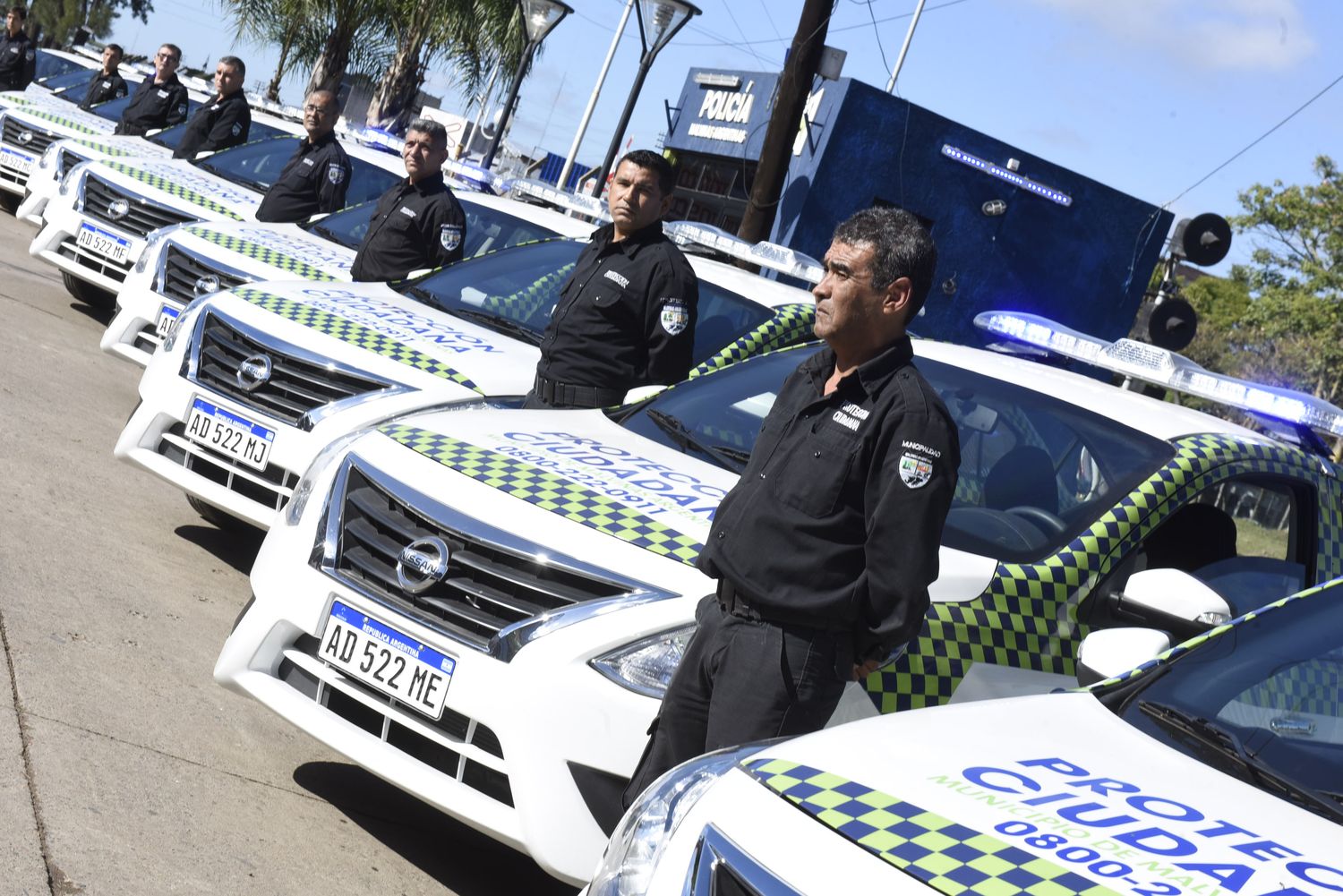 Malvinas Argentinas sumó diez nuevos patrulleros a su flota municipal