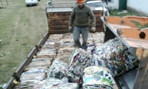 Salliqueló: Obtuvieron más de 22 mil pesos por material reciclable 