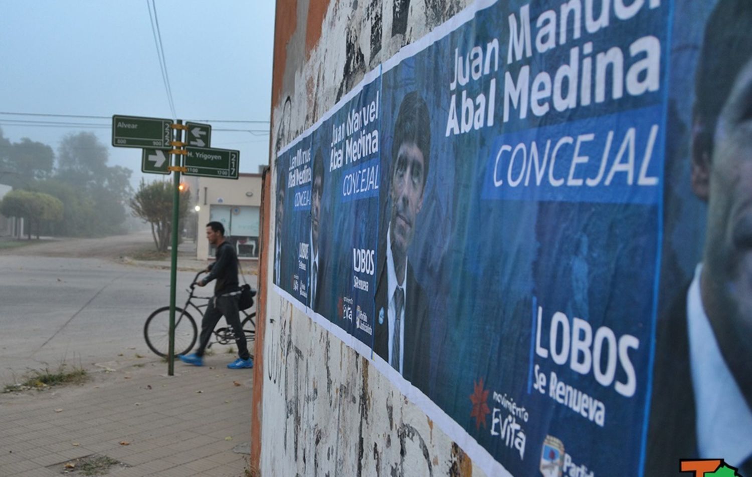 Abal Medina lanzó su candidatura a concejal en Lobos y mostró apoyo a Randazzo