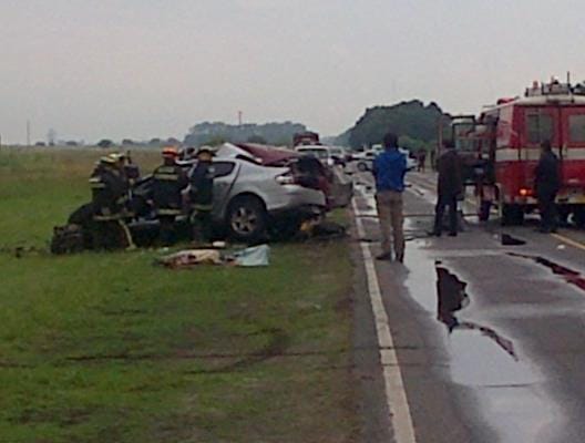 Accidente fatal en Ruta 36: Cinco muertos