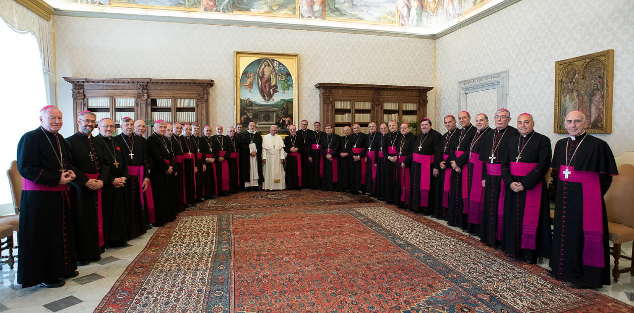 Obispos de la Provincia inician visita ad limina al Vaticano y tendrán una audiencia con Francisco