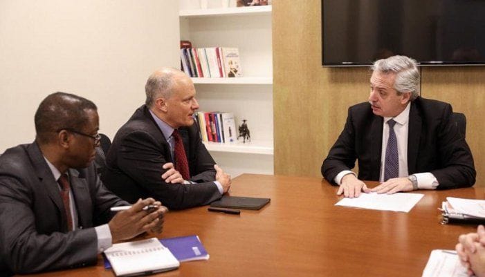 Alberto Fernández y Roberto Lavagna se reunieron por separado con el FMI y plantearon que habrá que renegociar