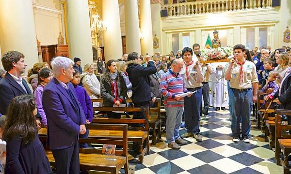San Fernando celebró la festividad de Nuestra Señora de Aránzazu
