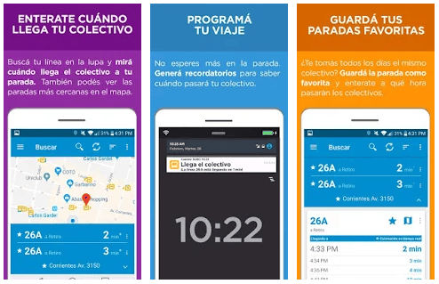 Cómo funciona la app "Cuándo SUBO" para saber cuándo llega el colectivo