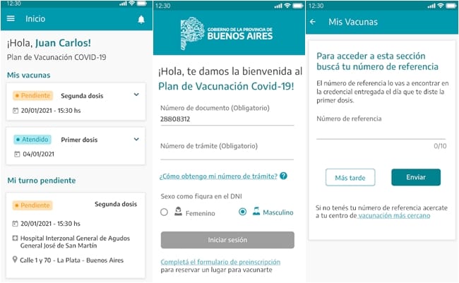 App Vacuna Covid en Provincia: "VacunatePBA" ya está disponible para todos los teléfonos celulares