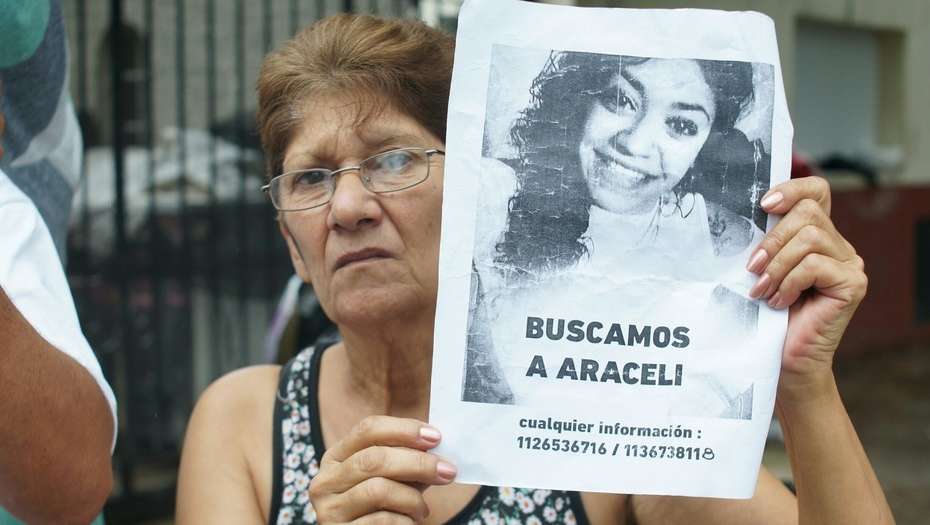 Marcha por Araceli, la joven desaparecida hace 11 días en San Martín