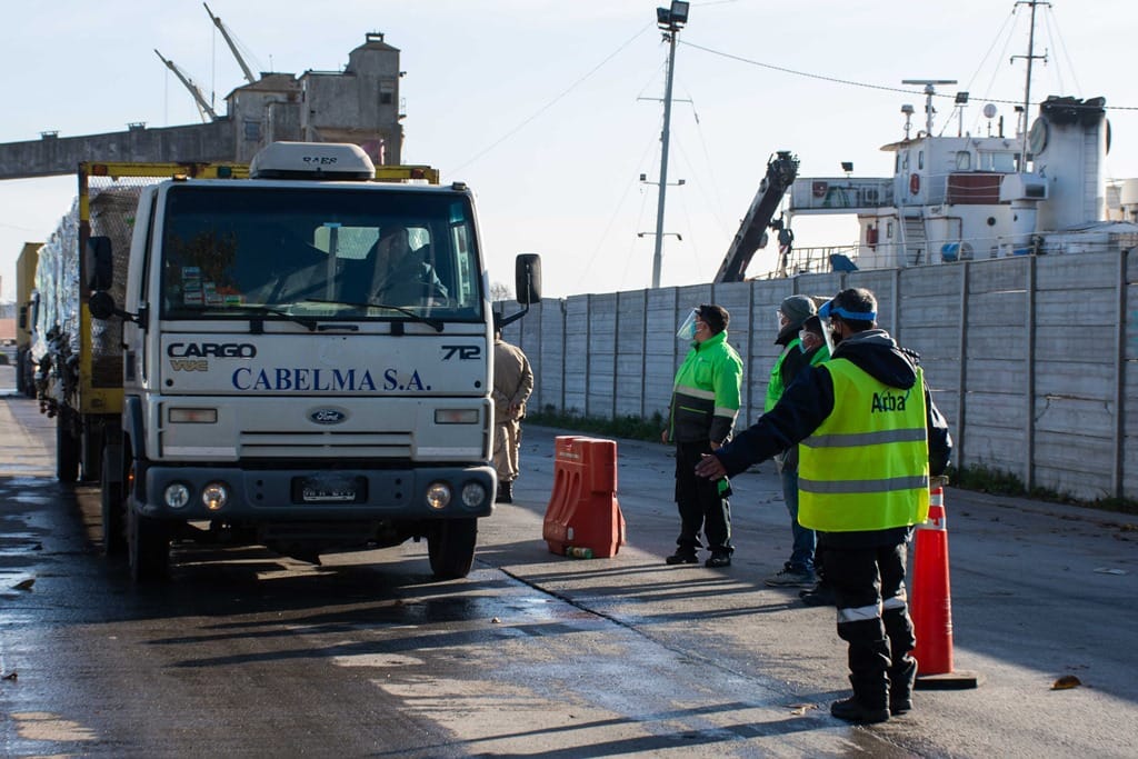 Arba y la Provincia inician operativos de control en puertos