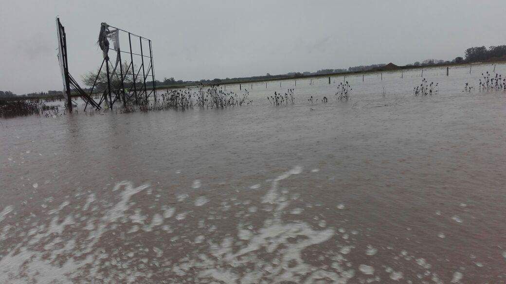 San Antonio de Areco: Por las lluvias al menos 50 personas tuvieron que ser evacuadas