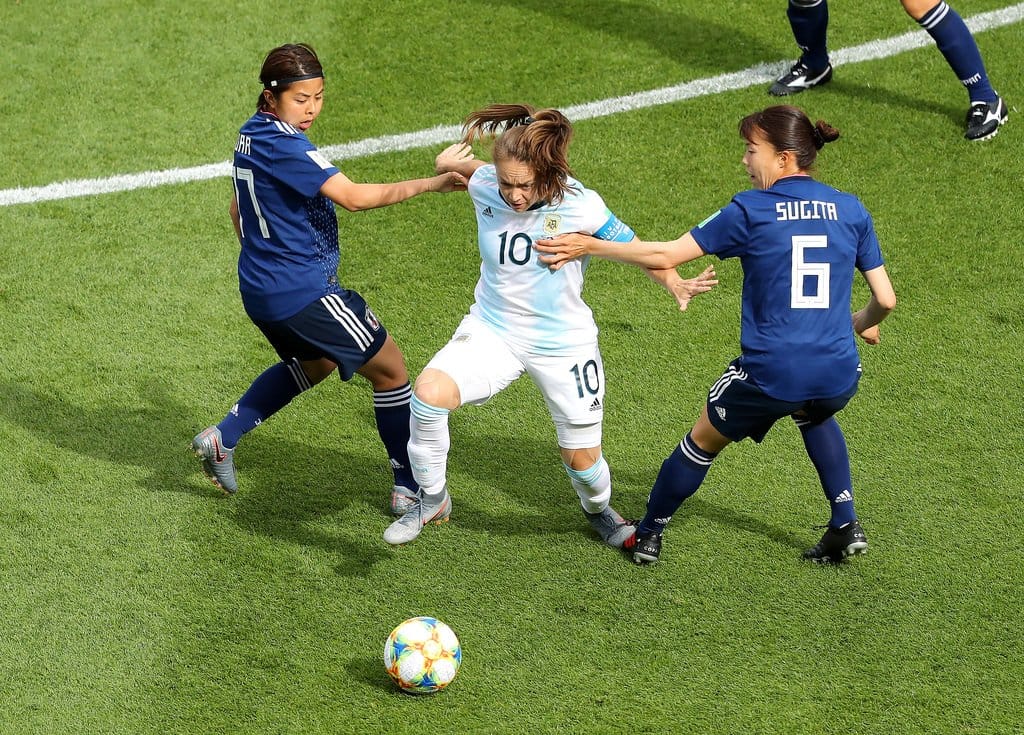 Argentina empató con Japón y obtiene por primera vez un punto en el Mundial femenino