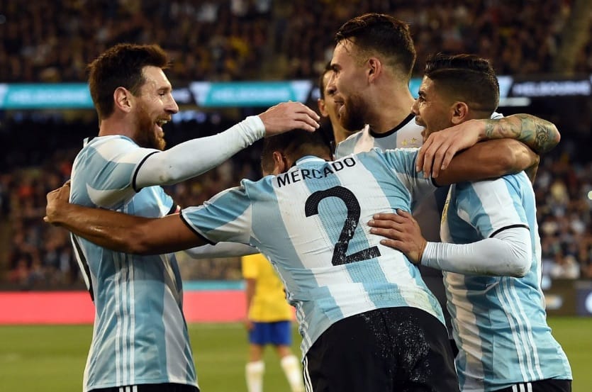 En el debut de Sampaoli, la Argentina de Messi le ganó a Brasil
