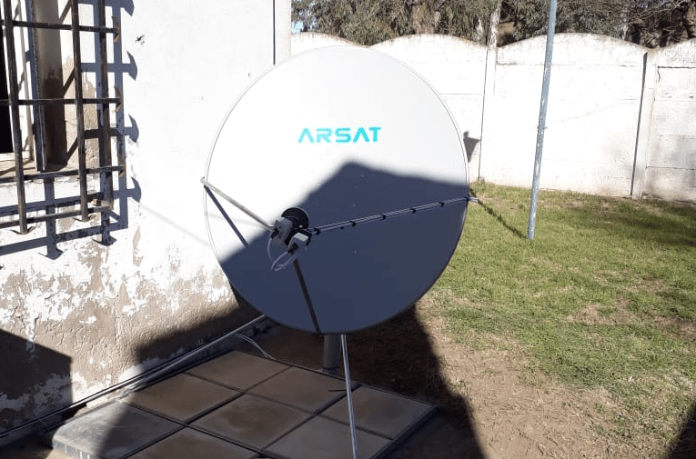 Adolfo Alsina: Pequeñas localidades de Gascón y Colonia Lapin ya cuentan con Acceso a Internet Satelital