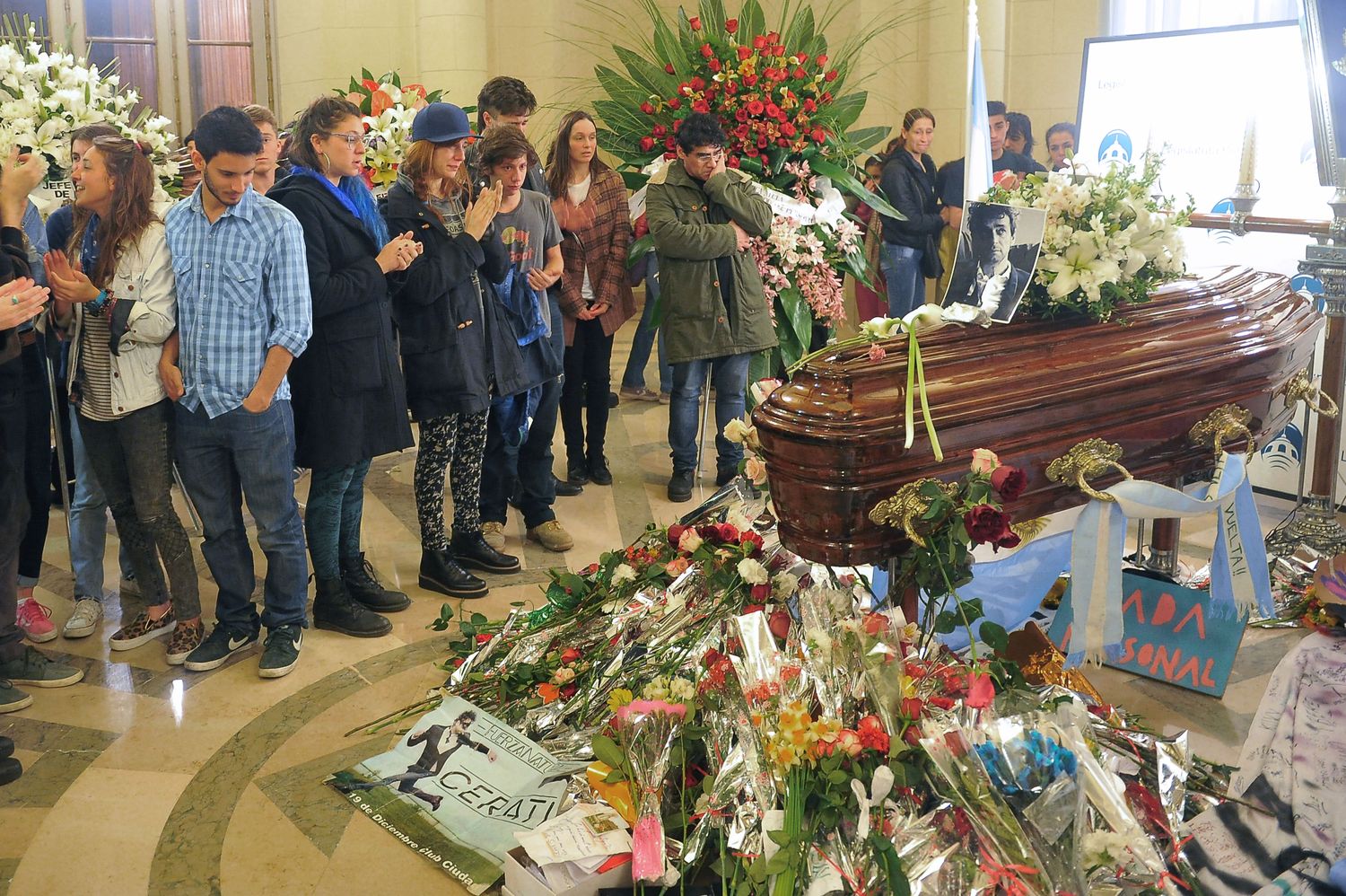 Muerte de Gustavo Cerati: Último adiós al músico en la Legislatura porteña