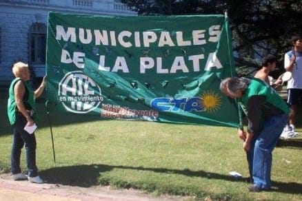 La Plata: Trabajadores municipales de salud piden mejores condiciones laborales