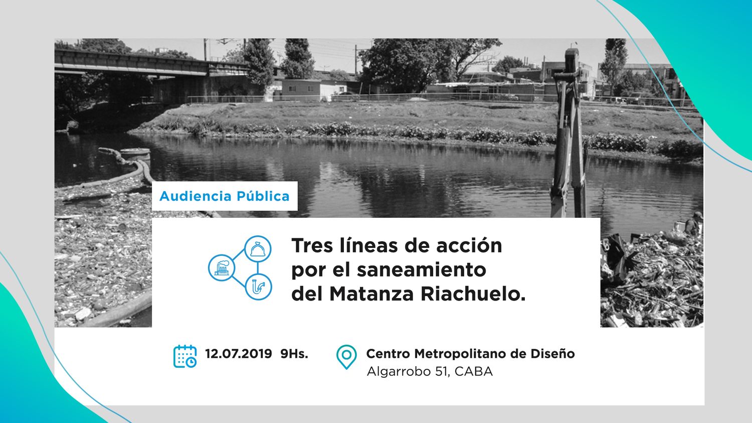 Cuenca Matanza Riachuelo: Nueva audiencia pública para debatir sobre el saneamiento