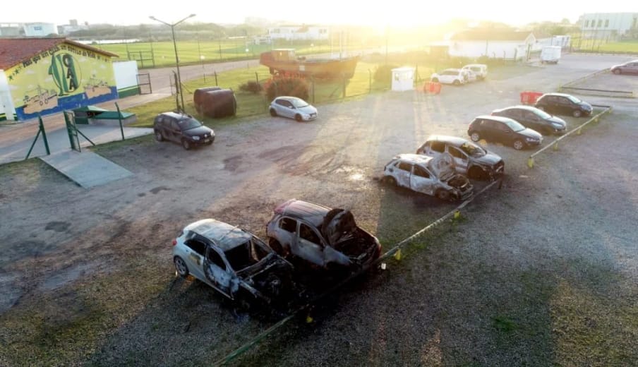 Incendio a los autos de Aldosivi: Habló un jugador y la Aprevide lo consideró “un hecho mafioso”