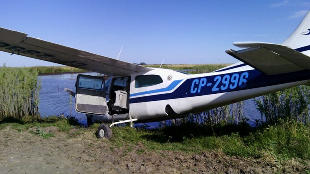General Belgrano: Investigan si una avioneta abandonada fue utilizada por narcos