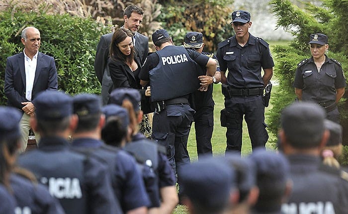Audio: Policías de la Bonaerense entraron al despacho de Vidal por la fuerza