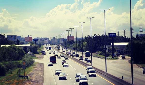 Scioli inaugura el tercer carril de la Autopista Buenos Aires - La Plata
