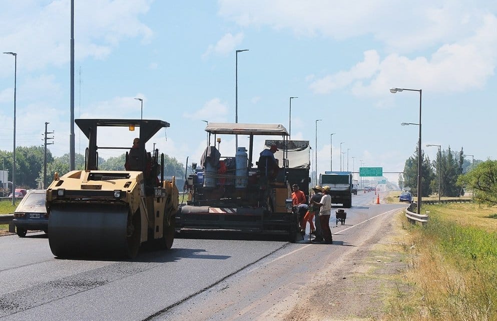 Autopista Buenos Aires - La Plata: Comienza repavimentación del tramo Hudson-La Plata