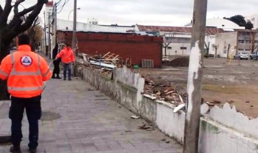 Bahía Blanca: Temporal de viento provocó evacuados y daños