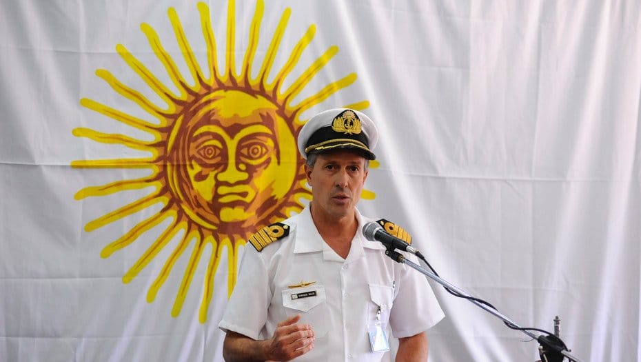 La Armada respondió a los dichos de Carrió: "No tenemos certezas, seamos respetuosos"