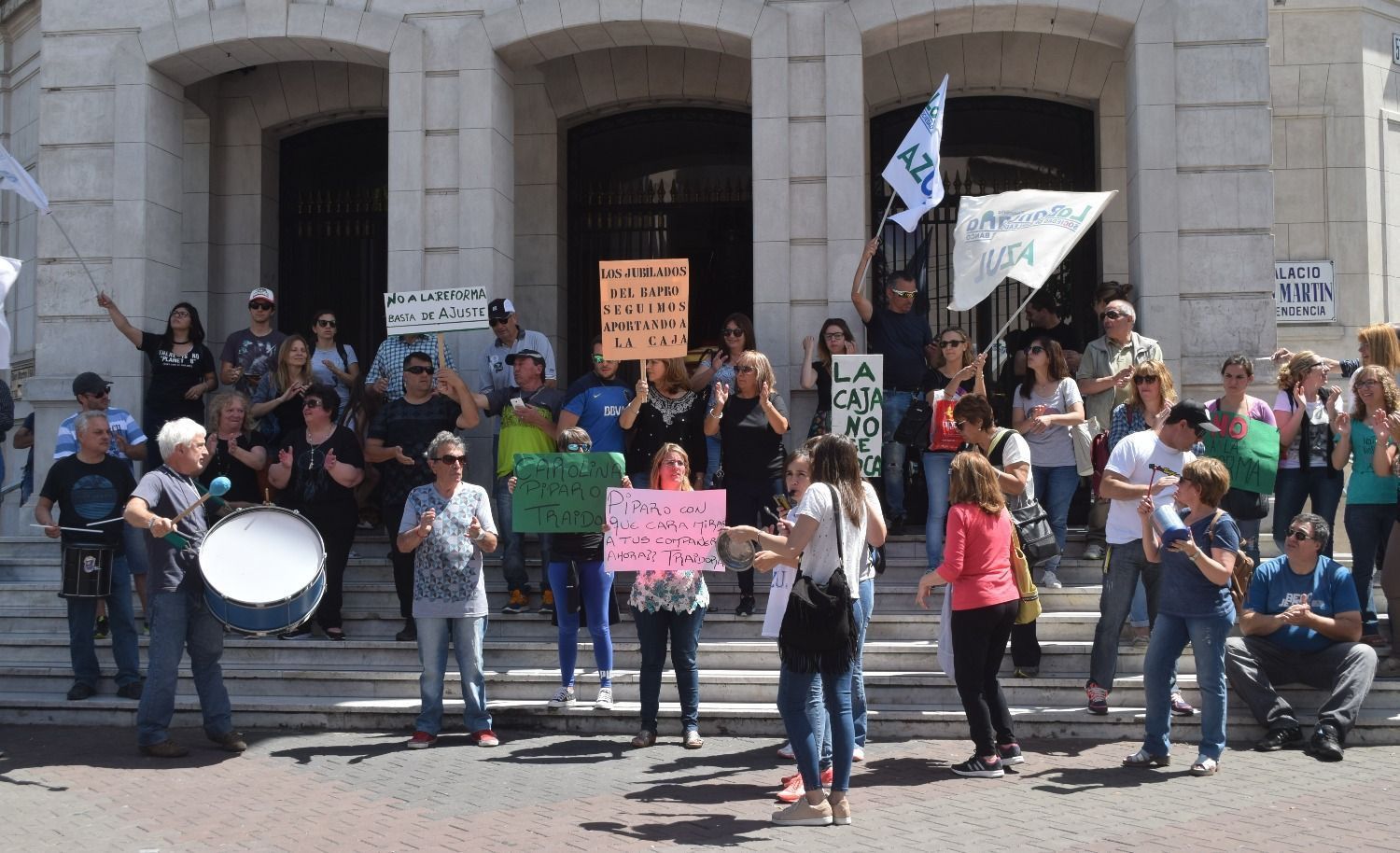 Trabajadores del Banco Provincia repudian a Vidal y amenazan con nuevos paros