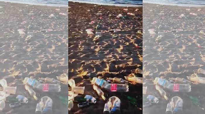 Video: Vergonzoso estado de las playas de Monte Hermoso después de un fin de semana