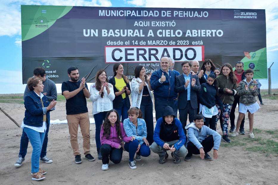 “El cierre del basural de Pehuajó es un hito ambiental en la historia de la Provincia”, dijo la ministra Daniela Vilar