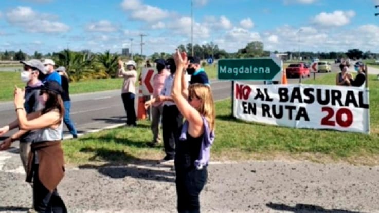 Chascomús: Vecinos convocan a una protesta contra la instalación de un basural sobre la Ruta 20