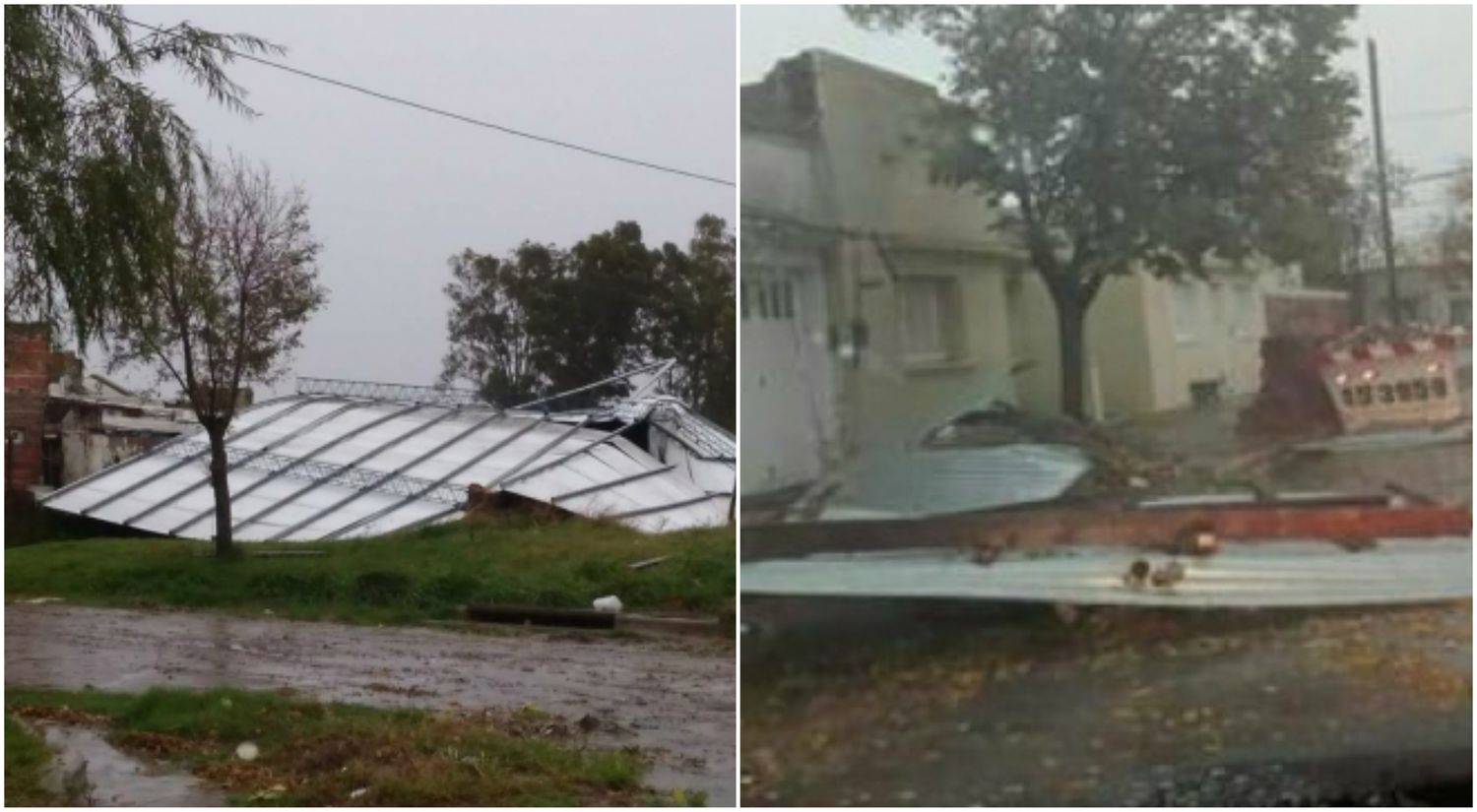 Las tormentas causaron serios inconvenientes en 12 distritos de la Provincia