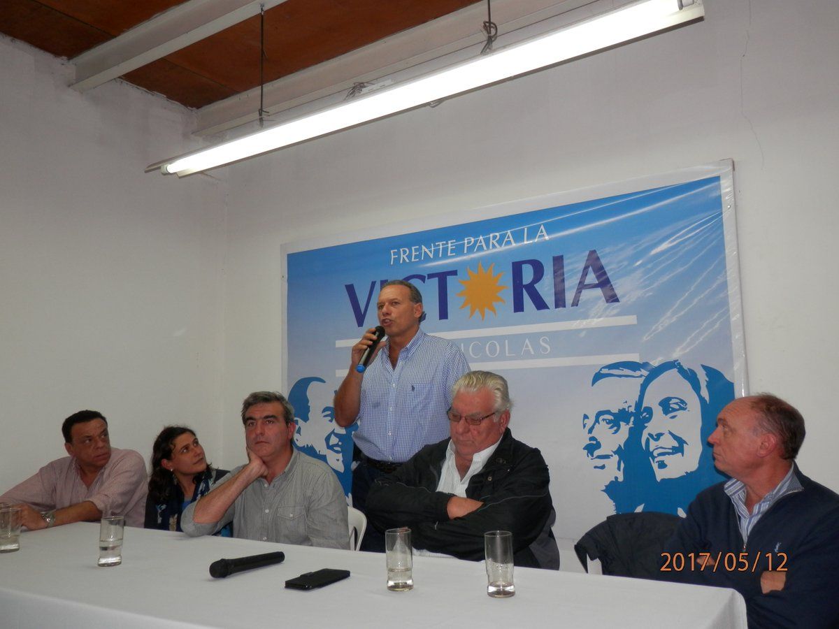 Berni cerró encuentro kirchnerista en San Nicolás: "Quien define es Cristina"