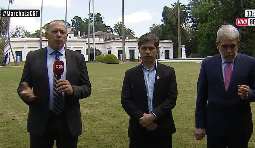 Video: Qué contestó Berni frente a Kicillof cuando le preguntaron en vivo si seguirá siendo ministro tras las elecciones