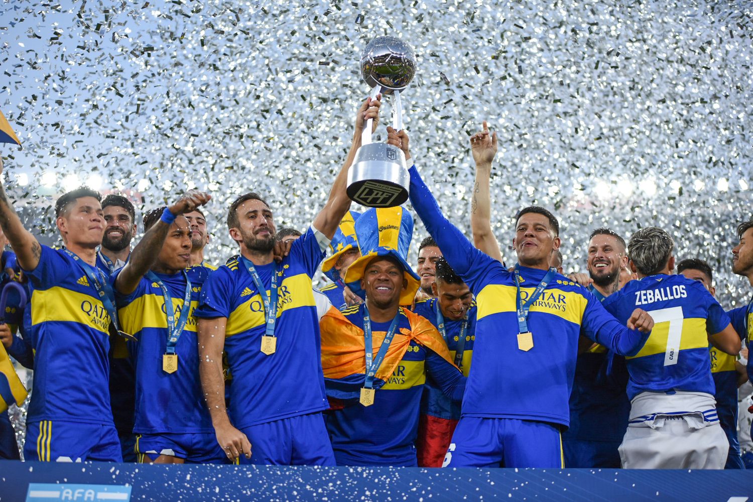 Video: Los goles de Boca campeón de la Copa de la Liga