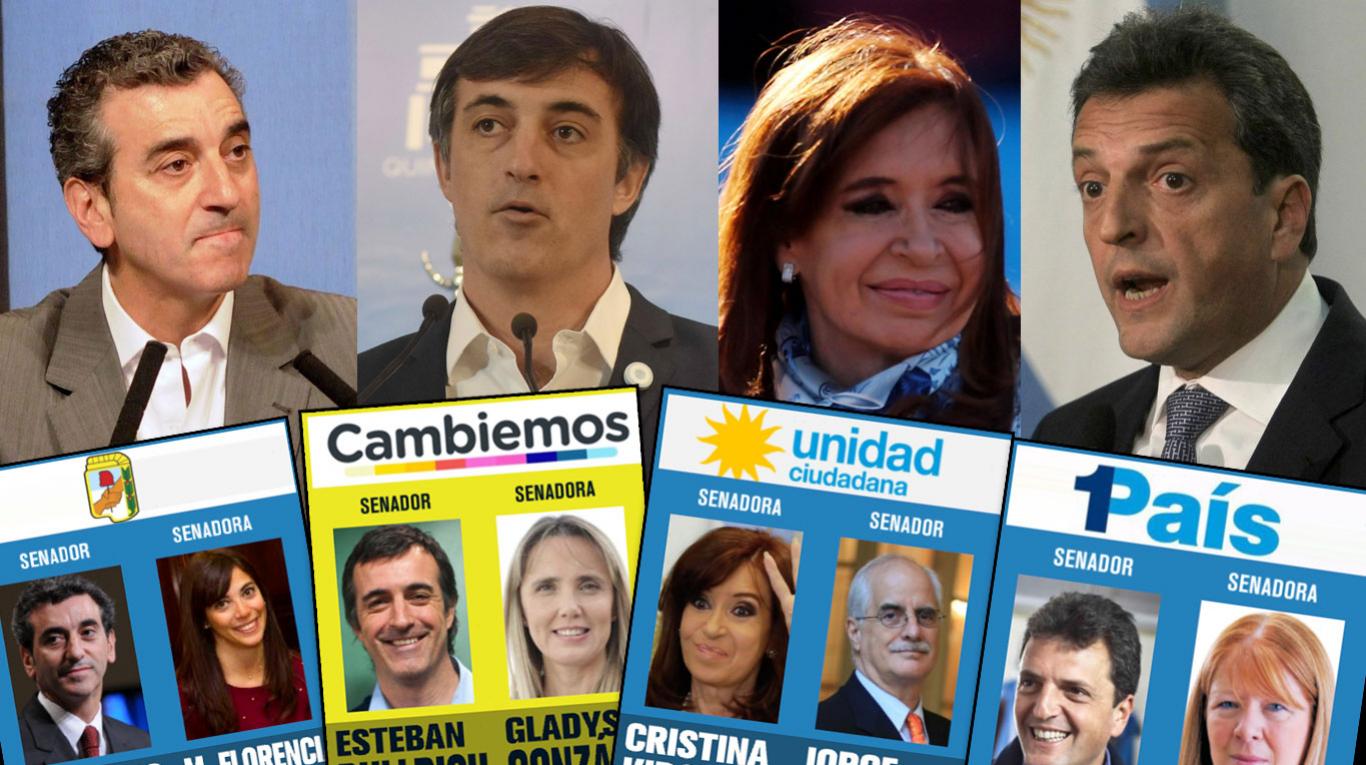 Elecciones PASO 2017: Estos son los precandidatos a Senadores en la Provincia