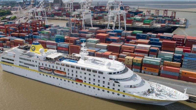 Provino de África: El Ministerio de Salud dispuso el aislamiento de todas las personas a bordo del buque Hamburg