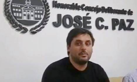 Presidente del Concejo Deliberante de José C. Paz contagiado de coronavirus