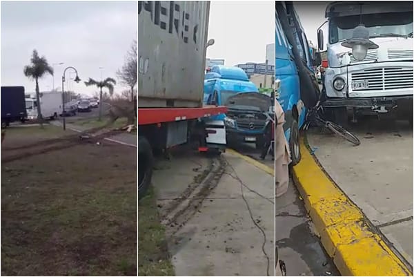 Milagro en San Fernando: Camión que no pudo frenar casi provoca una tragedia en "El estado en tu barrio"