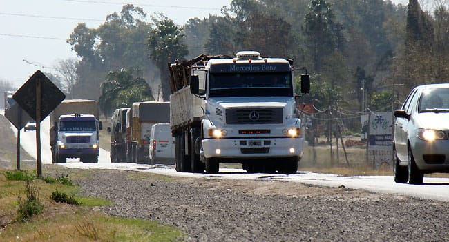 Restringen circulación de camiones desde y hacia la costa entre el 31 de enero y el 1° de febrero