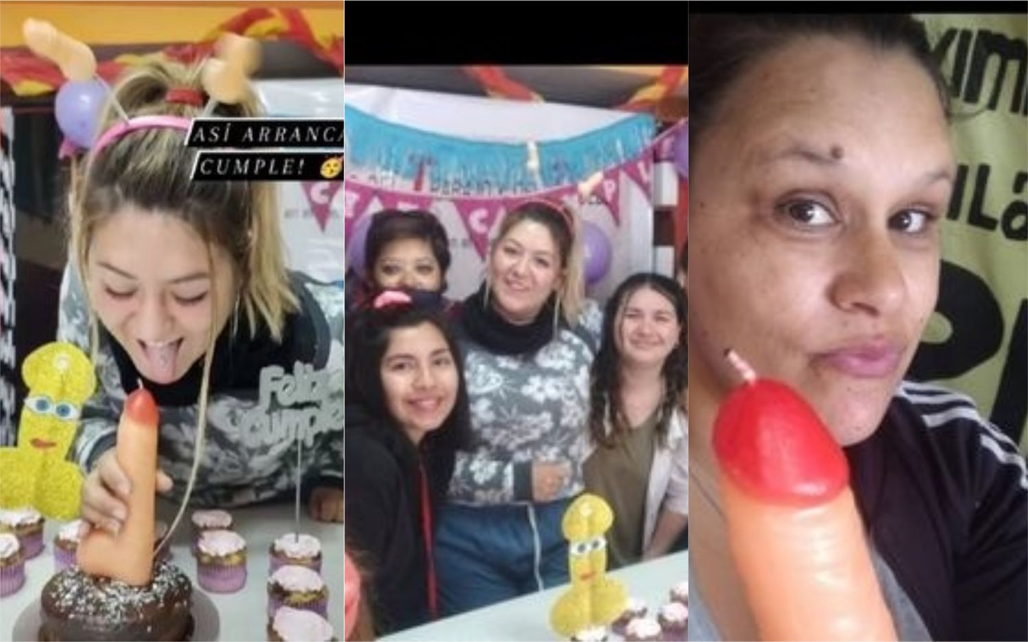 Escándalo en Pigüé: Candidata de Todos festejó un cumpleaños con juguetes sexuales en un merendero infantil