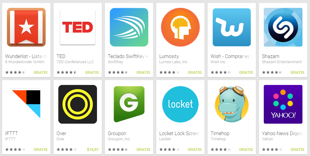Android: Las mejores aplicaciones del año 