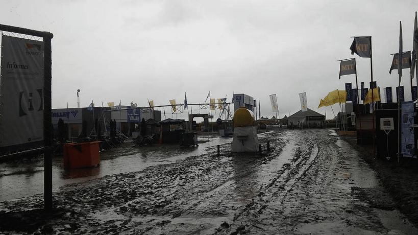 Expoagro 2015: Suspendieron inauguración por mal tiempo