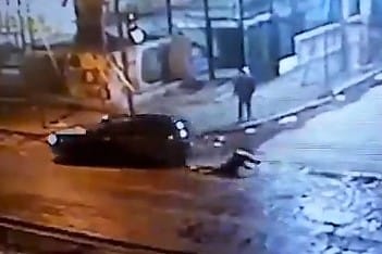 Impactante video: Policía retirado mató a un ladrón que intentó robarle el auto en Quilmes