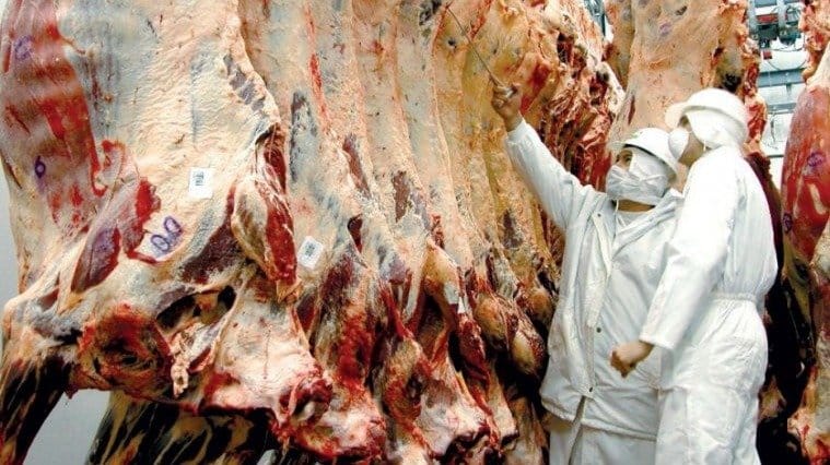 Las exportaciones de carnes subieron 46% anual pero el consumo interno cayó 11%