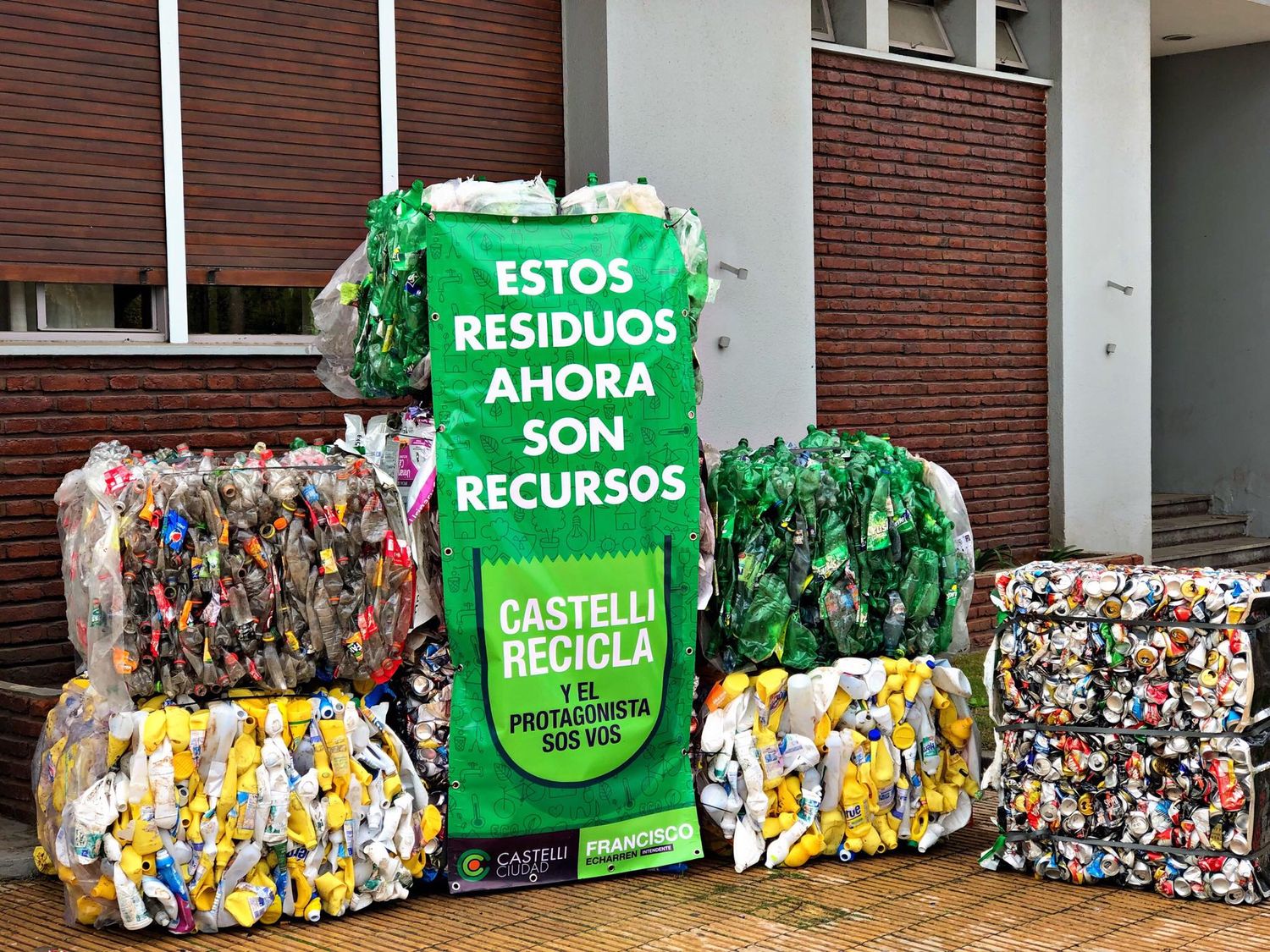 Castelli: Ya llevan más de 125.000 kilos de residuos recuperados
