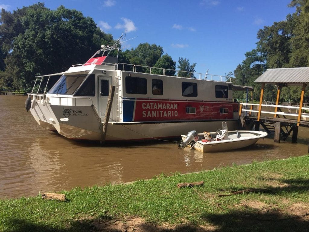 Tigre: se suspende el servicio del catamarán sanitario por trabajos de refacción y mantenimiento