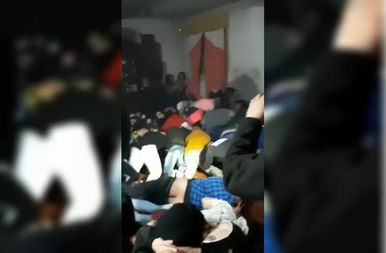 Video: Desbaratan fiesta clandestina con 150 personas en González Catán con alcohol, música y hasta juego ilegal