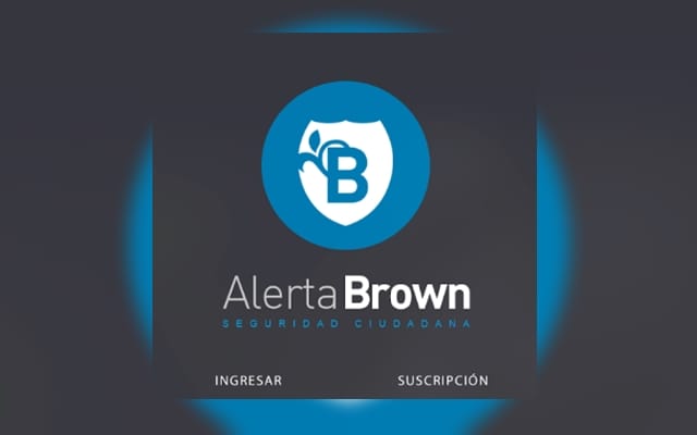 Más de 3500 vecinos descargaron la aplicación "Alerta Brown" con botón antipánico
