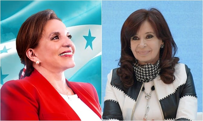 Cristina Fernández asistirá a la asunción de la presidenta electa de Honduras, que tiene una crisis política sin jurar