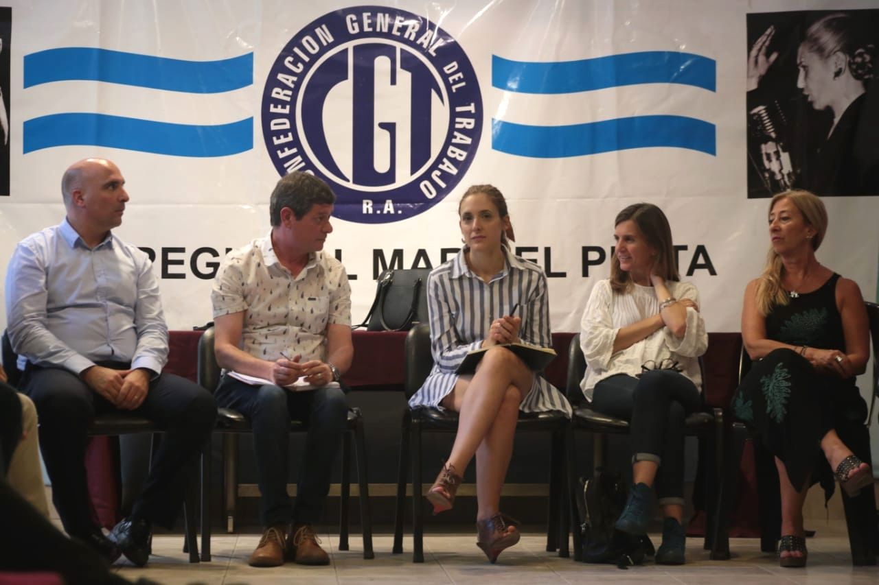 La Ministra de Trabajo Bonaerense en Mar del Plata: Reunión con la CGT y CTA y radiografía de la crisis