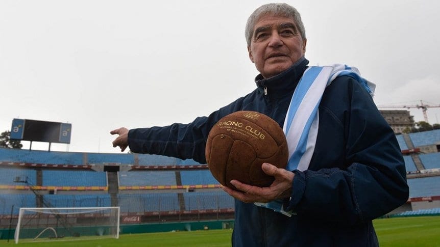 Dolor en el mundo del fútbol: A los 76 años murió "El Chango" Cárdenas, eterna gloria de Racing Club